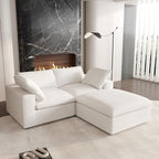 Cloud Modular Sectional Sofa, 80.3" Down Filled Comfort Sofa Couch by SofaFurniture