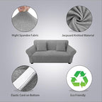Loveseat Slipcover with 2 Pillow Cover - Image 2