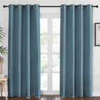 NICETOWN Blackout Curtains 84 Inch Length, Thermal Insulated Room Darkening by NICETOWN