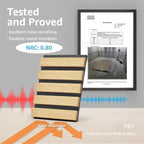 Art3d 4 Pack 47.2 x 23.6in. Wood Slat Acoustic Panels - Image 4