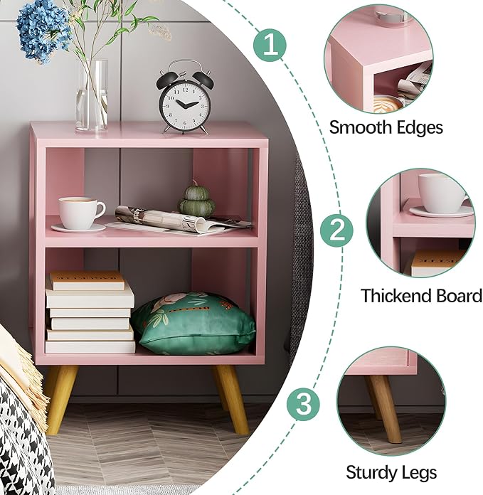 Aenuert Night Stand, Modern End Table - Image 6