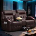 Loveseat Recliner Sofa, Home Theater Seating by TOMOSLTER