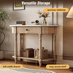 Retro Curved Console Table - Image 6