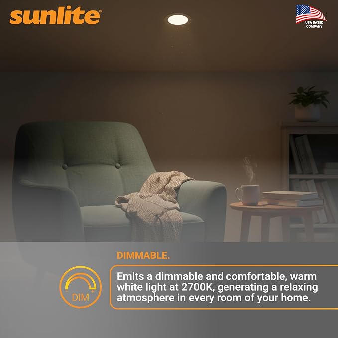 Sunlite LED R14 Mini Flood Light Bulbs, 4 Watts, 280 Lumens, Intermediate Base - Image 8