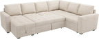 HONBAY Sectional Sleeper Sofa Couch - Image 7