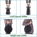 2-Pack Collapsible Stool, Load Capacity 400lbs, Lightweight Yet Sturdy - Image 4