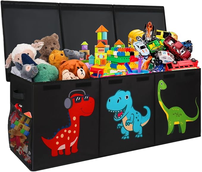 Mabahoo Extra Large Toy Box, Collapsible Toy Storage Organizer by Mabahoo