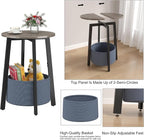 sthmec Small Round Side End Table - Image 7