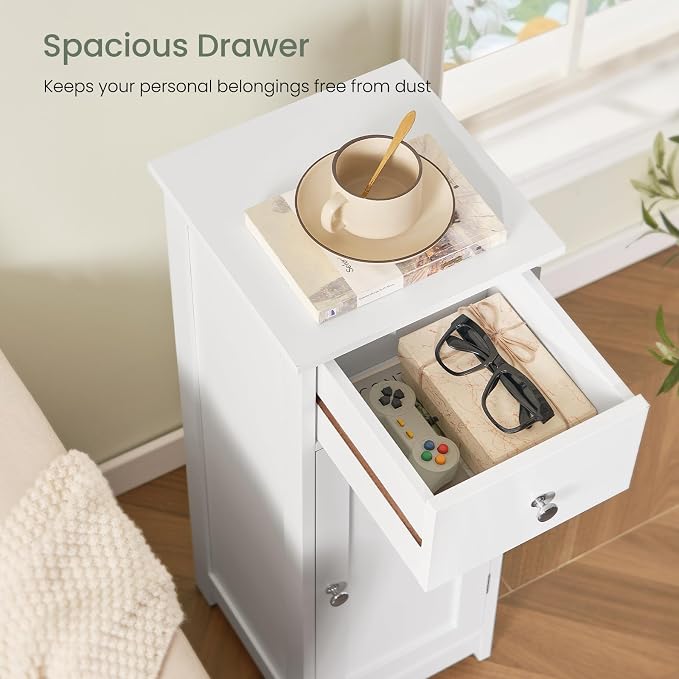 Iwell Bathroom Floor Cabinet, Small Bathroom Storage Cabinet - Image 6