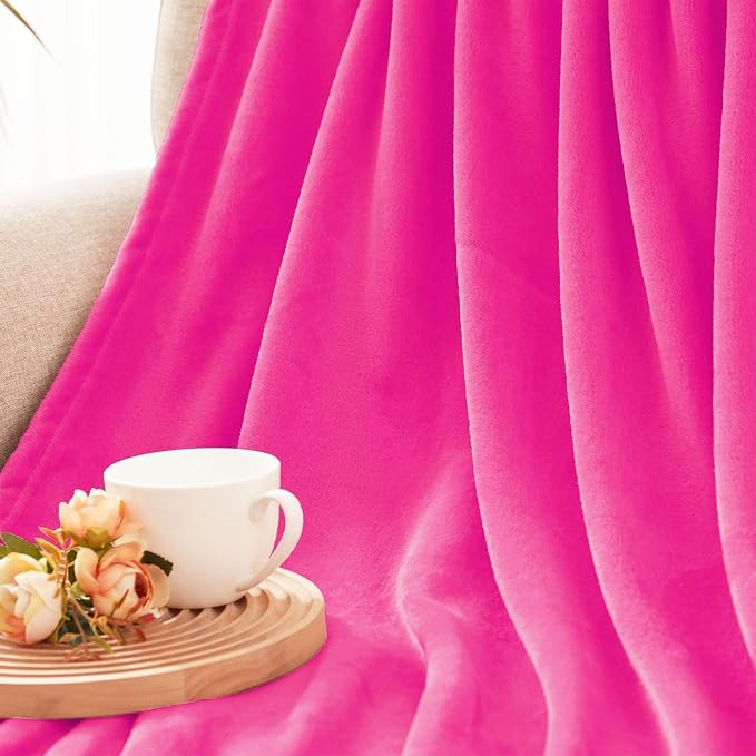 Exclusivo Mezcla Soft Large Fleece Throw Blanket - Image 7