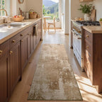 2x6 Ft Washable Runner Rug, Non-Slip Low Pile Hallway Kitchen Area Rug - Image 4