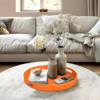MAONAME 13" Round Tray, Modern Decorative Trays - Image 6