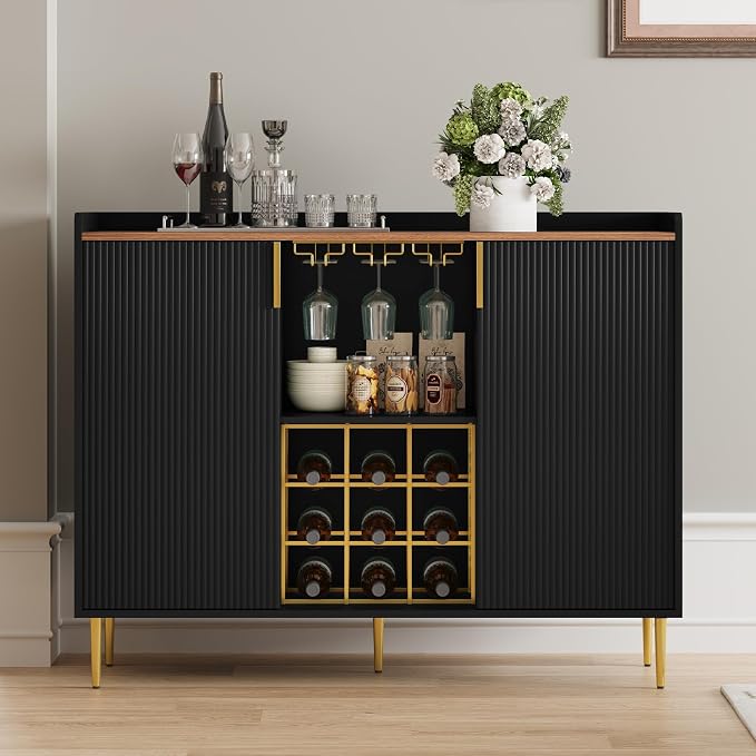 ARTPOWER 48" Wine Bar Cabinet - Image 9