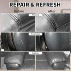 Leather Recoloring Balm, 8.5oz Leather Color Restorer, Dark Gray Leather Repair - Image 3