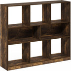 Furinno DALY Book Shelf, 8-Cube Bookshelf, Horizontal Cube Storage Organizer - Image 5