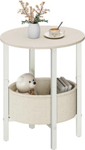 Vagusicc Side Table, Round End Table by Vagusicc