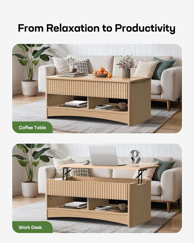 Marsail Lift Top Coffee Table - Image 7