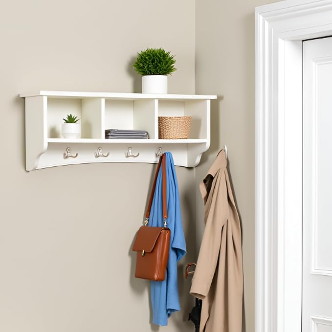 Shaker Cottage 36-Inch Wall-Mounted Coat Rack - Image 7