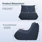 Bean Bag Chair Big Sofa Beanbag Chair - Image 2