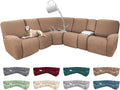 100% Waterproof Sectional Recliner Couch Covers by ROFASVCO