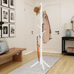 WANGMUXIA 2 PCS Coat Rack, Freestanding Coat Rack - Image 2