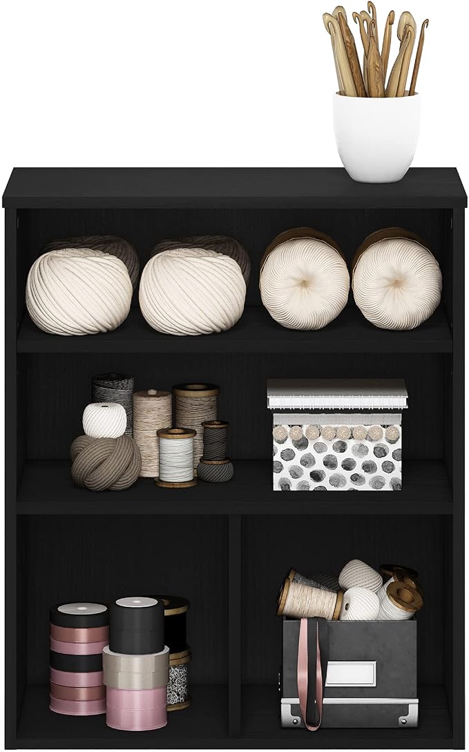 Furinno PASIR Book Shelf, 3-Tier Display Bookshelf - Image 6