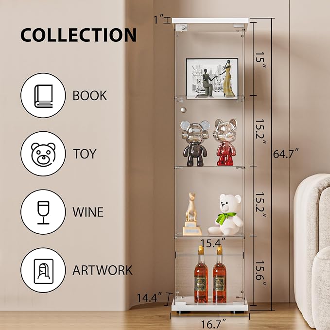 FANYUSHOW Glass Display Cabinet - Image 2