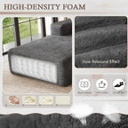 95" Cloud Sectional Couch U-Shaped Chaise - Image 4
