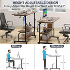 Armocity Rolling Standing Desk - Image 3