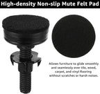 20Pack Adjustable Leveling Feet, 3/8”-16 Thread Heavy Duty Furniture Levelers - Image 3