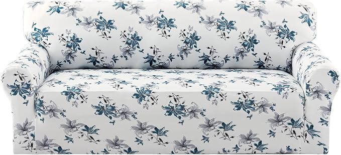 H.VERSAILTEX Floral Pattern Couch Covers by HVERSAILTEX