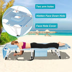 ABORON 3 in 1 Sun Tanning Chair, Heavy Duty Folding Chaise Lounge Chairs - Image 7