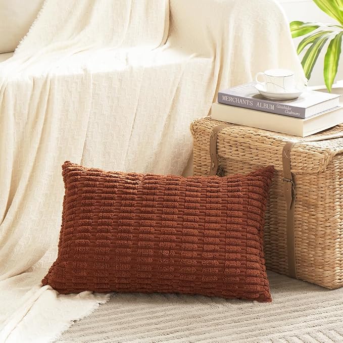 Fancy Homi 4 Packs Decorative Throw Pillow Covers - Image 2