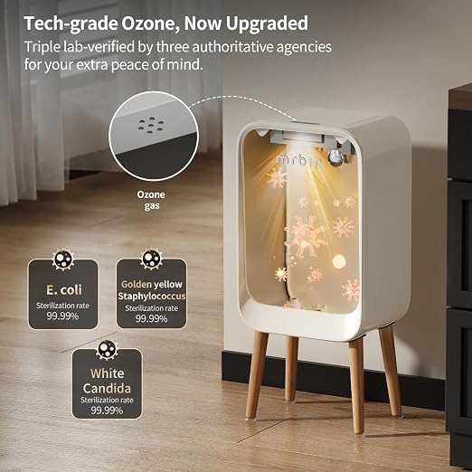 MRBIN Motion Sensor Bathroom Trash Can - Image 2