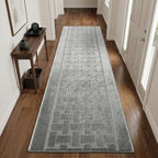 Runner Rug 32 ft, Extra Long Non-Slip Washable Rug, Rubber Backing, Rolled in - Image 7