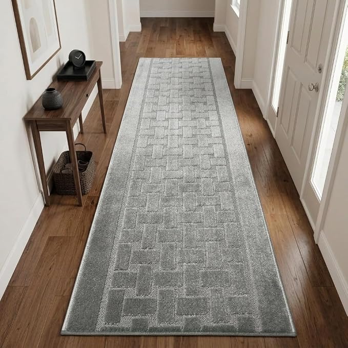 Runner Rug 11 ft, Non-Slip Washable Rug, Rubber Backing, Rolled in Box - Image 7