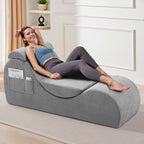 Yoga Chair Lounge for Adult, Ergonomic Chaise Lounge Chair by LEIMAOFC