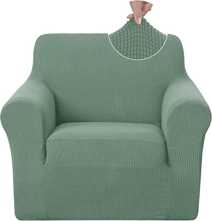 U-NICE HOME Stretch Recliner Chair Cover Armchair Slipcover, Cyan | Furniture by U-NICEHOME
