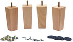 WEICHUAN Tapered Solid Beech Wood Furniture Legs by WEICHUAN