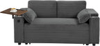Auvsoce 65" 3-in-1 Pull-Out Convertible Sofa Bed - Image 7
