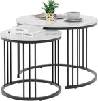 Garden 4 you Coffee Table Faux Marble Nesting Table by Garden4you