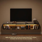 80" Floating TV Stand with Power Outlet - Image 9