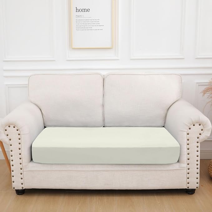 Waterproof Couch Cushion Covers, Stretch Sofa Seat Slipcovers | Stretch Fabric - Image 7