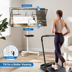 Mobile TV Stand for 23-65 Inch LCD LED Flat/Curved Panel Screen TVs, Height - Image 2