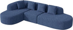 114 Inch Boneless Couches for Living Room, Modern Modular Sectional Sofa - Image 8