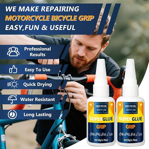 Grip Glue 100g, Instant Handlebar Grip Glue - Image 3