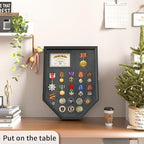 REFGY Challenge Coin Display, Military Coin Holder Display, 11.8 x 15.7 Inch - Image 7