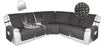 HDCAXKJ 100% Waterproof Reclining Sectional Couch Covers L Shape Recliner Sofa by HDCAXKJ