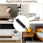 8 PCS 5.6 Inch Adjustable Furniture Legs Black Adjustable Bed Support Legs - Image 7