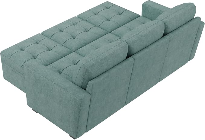 HONBAY Modular Sectional Couch Sleeper Sofa Bed - Image 8